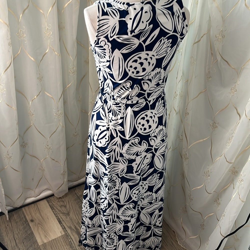 Talbots Sleeveless Maxi Dress - Picture 5 of 7